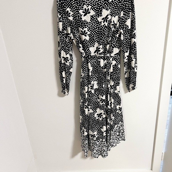 Anthropologie porridge  Amity wrap dress - Picture 6 of 10